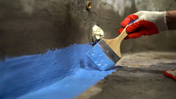 Professional waterproofing crew in Delton, Delton, MI